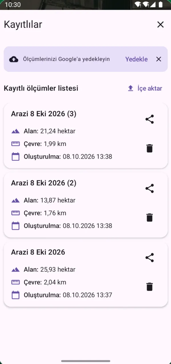 Kaydedin, paylaşın, yedekleyin